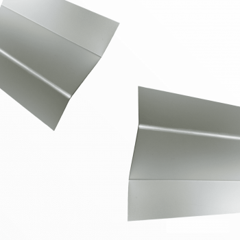 Z-Profil aus Aluminium 1,0 mm silber natur eloxiert